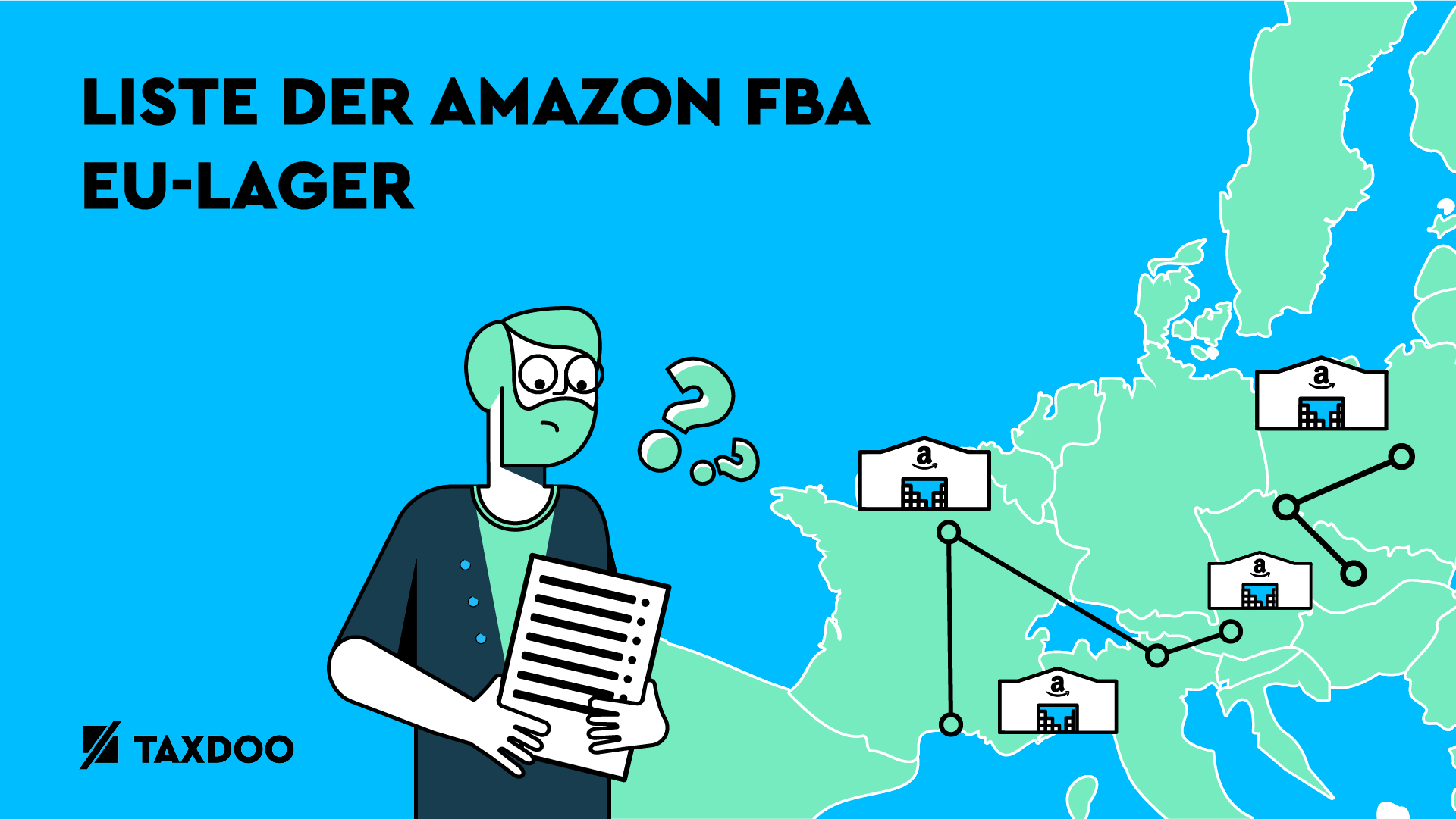 Amazon EU Lager: Liste der FBA Warenlager in Europa mit Adressen