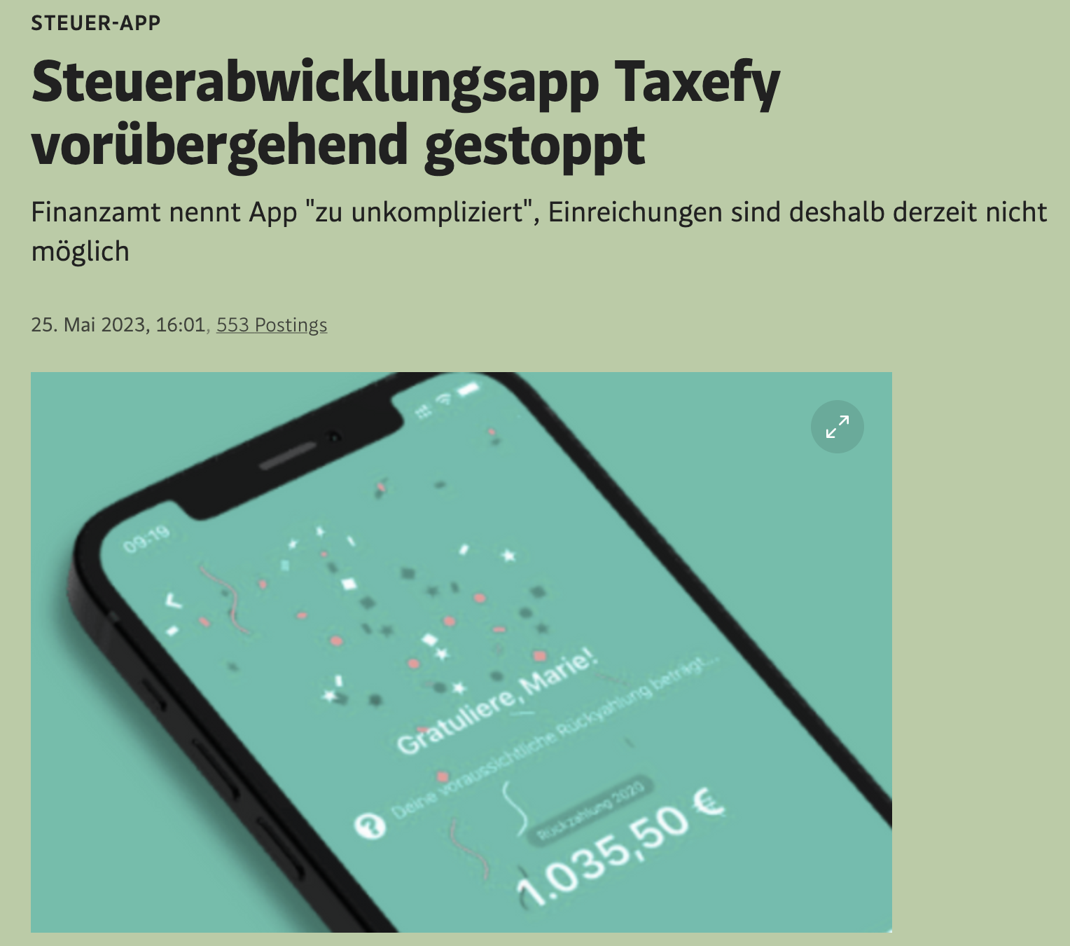 Finanzamt stoppt App, weil “zu unkompliziert”: Brauchen wir Mindeststandards für TaxTech?