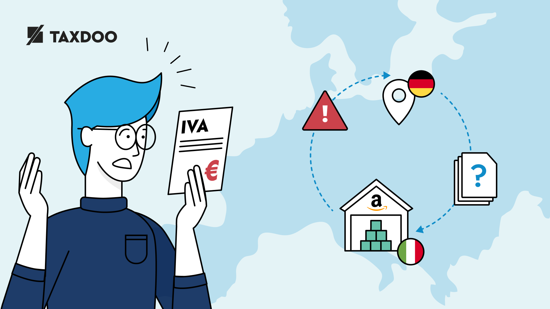 Amazon Pan EU: Italien prüft alte Umsatzsteuer-Jahreserklärungen und mahnt Händler ohne Vorwarnung